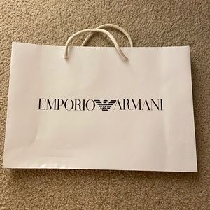 Emporio Armani shopping bag